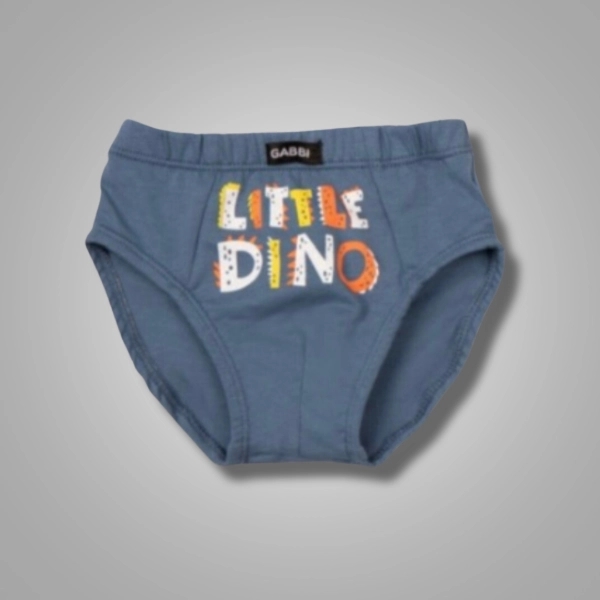 Дитячі труси для хлопчика, "Little Dino" сірий 30р (104р - 4/5р) зображення