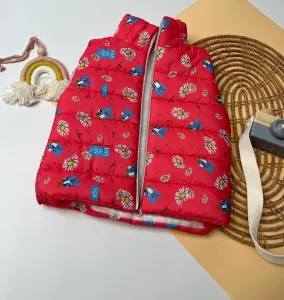 Дитячий костюм теплий рожевий жилетка + кофта + штани тринитка на флісі 1 рік (86-92 розмір)1