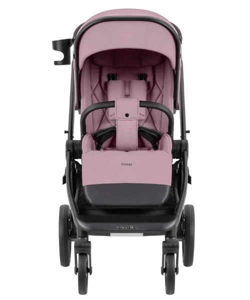 Коляска універсальна CARRELLO Omega CRL-6540/1 Galaxy Pink (2in1)7