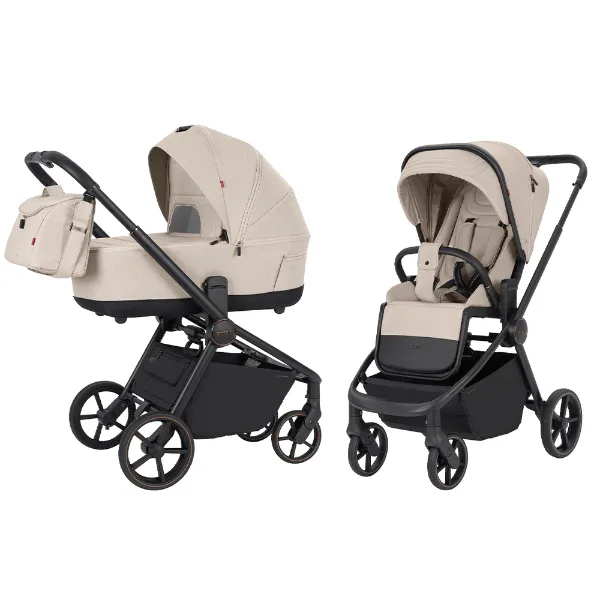 Коляска універсальна CARRELLO Epica CRL-8510 (2in1) Almond Beige зображення