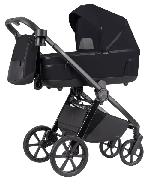 Коляска універсальна 2 в 1 CARRELLO Omega CRL-6540/1 Cosmo Black зображення