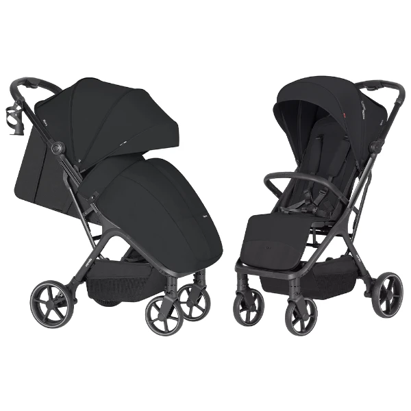 Прогулочная коляска CARRELLO Nova CRL-5524 Vinyl Black изображение