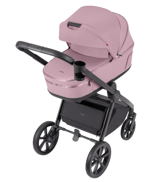 Коляска універсальна CARRELLO Omega CRL-6540/1 Galaxy Pink (2in1)2