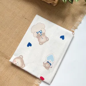 Дитяча пелюшка бавовняна - фланель 90×70 – тепла, м’яка, комфортна0