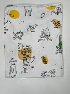 Дитяча пелюшка кулір, "Зоопарк" (90*110см)0
