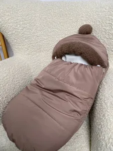 Кокон в коляску детскую мокко/коричневый0
