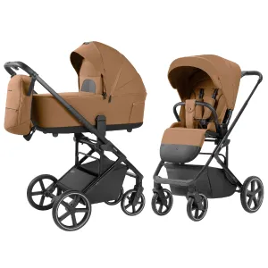 Коляска універсальна CARRELLO Alfa CRL-6522 (2in1) Honey Beige мініатюра