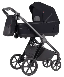 Коляска універсальна 2 в 1 CARRELLO Omega CRL-6540/1 Cosmo Black мініатюра