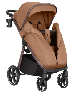 Прогулянкова коляска CARRELLO Bravo SL Deluxe CRL-5520 Caramel Beige1