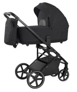 Коляска універсальна CARRELLO Alfa CRL-6522 (2in1) Rock Black2