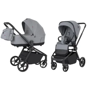 Коляска универсальная CARRELLO Epica CRL-8510 (2in1) Iron Grey миниатюра